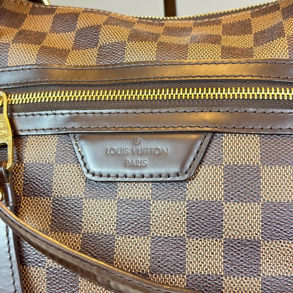 Louis Vuitton Damier Ebene Evora Shoulder Bag Tote - Picture 10 of 17